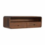 Forma Floating Open Console — Chestnut — product photograph