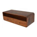 Forma Floating Open Console — Chestnut — product photograph