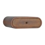 Lina Wall-Mounted Round Bedside — Chestnut — product photograph