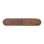 Lunden Floating Console — Chestnut — product photograph