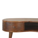 Forma Wave Coffee Table — Chestnut — product photograph