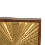 Mila Gold Bedside — Chestnut — product photograph