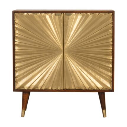 Mila Gold Cabinet — Chestnut — product photograph