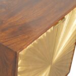 Mila Gold Cabinet — Chestnut — product photograph