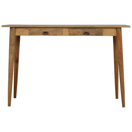 Nord Two-Drawer Writing Desk — product photograph