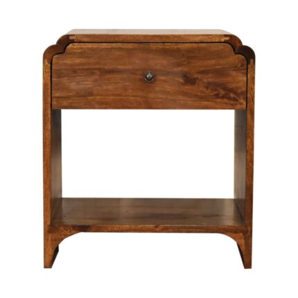 Norr Bedside — Chestnut · 45 × 50 cm — product photograph