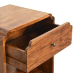 Norr Bedside — Chestnut · 45 × 50 cm — product photograph