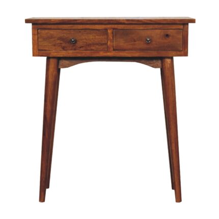 Forma Petite Hallway Console — Chestnut — product photograph