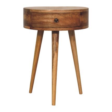 Forma Petite Circular Shape Bedside — Natural — product photograph