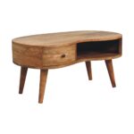 Forma Wave Coffee Table — Natural — product photograph