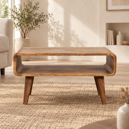 Forma Open Media Unit — Natural — styled interior