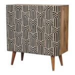 Edda Bone Inlay Cabinet — Natural — product photograph