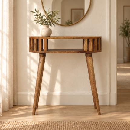 Ariella Open Console — styled interior