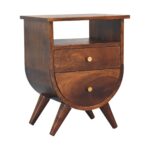 Forma Split Bedside — Chestnut — product photograph