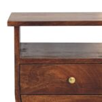 Forma Split Bedside — Chestnut — product photograph