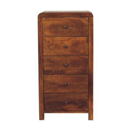 Aspen Five-Drawer Tallboy — product photograph