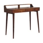 Forma Elevated Console Table — Chestnut — product photograph