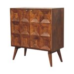Quad Cabinet — Chestnut — product photograph