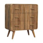 Forma T-bar Ridged Chest — Natural — product photograph