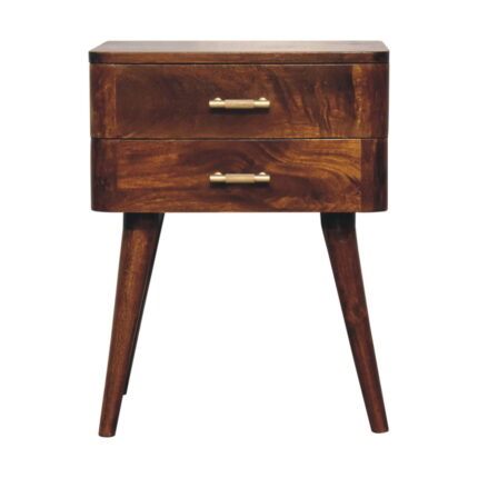 Nord T-Bar Bedside — Chestnut — product photograph