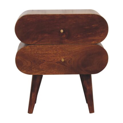 Forma Bubble Bedside — Chestnut — product photograph