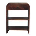 Aspen Open-Shelf Bedside — product photograph