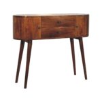 Grova Console Table — Chestnut — product photograph