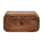 Avora Floating Bedside — Chestnut — product photograph