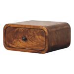 Avora Floating Bedside — Chestnut — product photograph