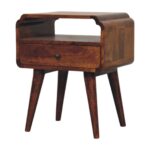 Norr Bedside — Chestnut · 45 × 55 cm — product photograph