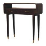 Valen Console Table — Velvet Mocha — product photograph
