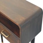 Valen Console Table — Velvet Mocha — product photograph