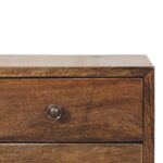 Nord Two-Drawer Bedside — Classic Grey — product photograph