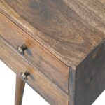 Nord Two-Drawer Bedside — Classic Grey — product photograph