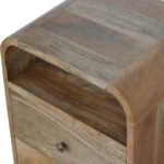 Lunden Bedside with 2 Drawers — Natural — product photograph