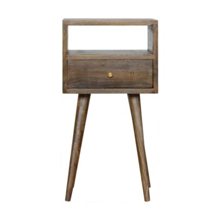 Forma Petite Bedside — Grey Washed — product photograph